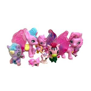 Hatchimals CollEGGtibles Unicorn Pony Mini Figure Lot of 7 Collectible Toys